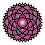 ​Modern Medicine relates the crown chakra to the pituitary & pineal gland within the endocrine system. The crown chakra consists of twenty layers with each layer containing 50 petals. To see the beat of a butterflys wing, to see a flower stand in a storm will give you an idea of the sensitivity and strength within the crown chakra.