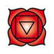 ​The Root Chakra is red and is at the base of the spine, it is the slowest moving of the 7 main Chakras. It is associated with roots coming from our body extending down into the earth other names for this chakra are Base, First and traditionally Muladhara.